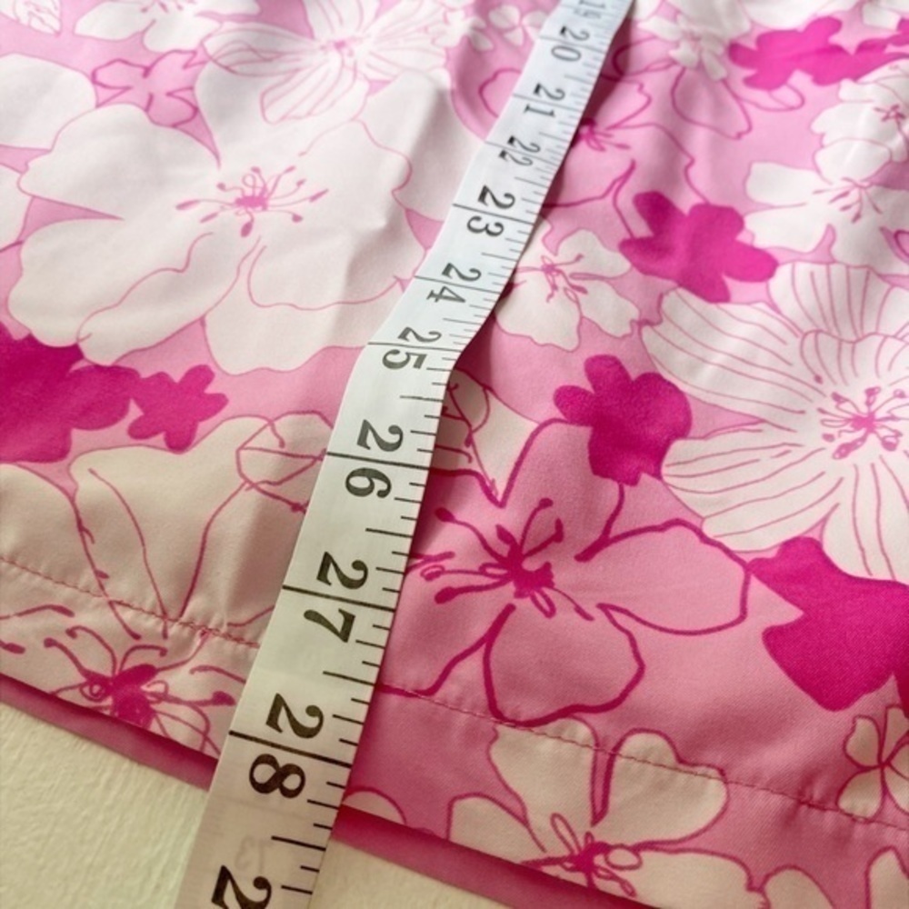 Vintage Reversible Strapless Y2K Pink Mini Dress With Floral Print - Picture 15 of 15